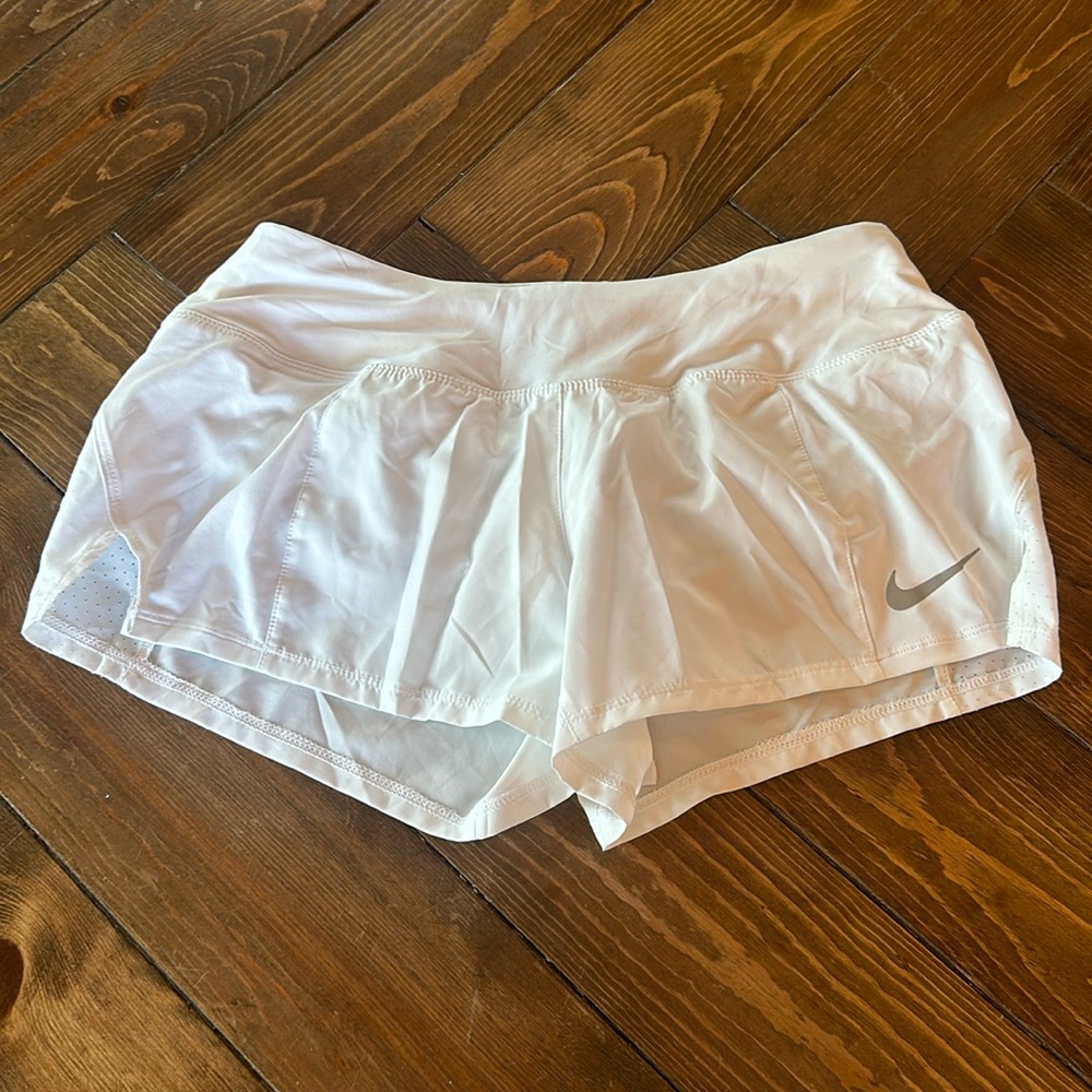 White Athletic small Nike shorts